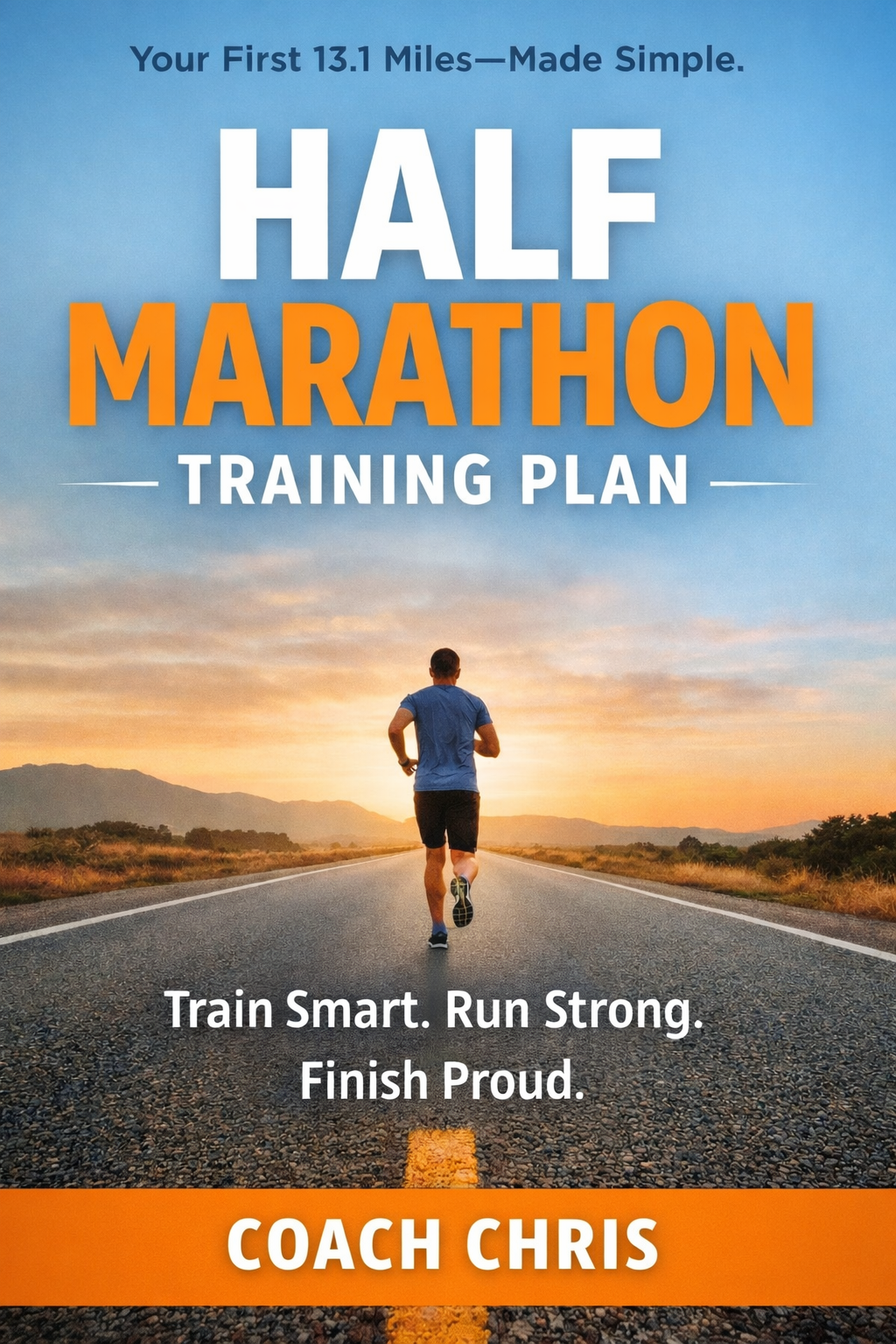 The Half Marathon Training Plan Book Cover