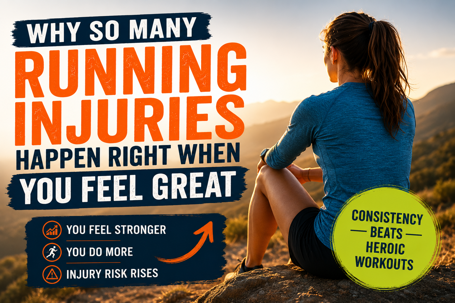 Why Running Injuries Happen Right When You Feel Great